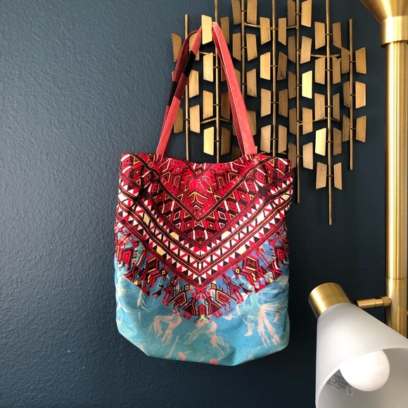 Boho Aztec Tote Bag - Picture 3 of 8